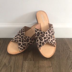 Leopard Sandals